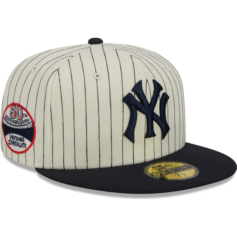 epci-plata-bej-fitted-59fifty-retro-script-de-new-york-yankees-mlb-de-new-era