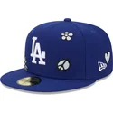 epci-plata-albastru-fitted-59fifty-sunlight-pop-de-los-angeles-dodgers-mlb-de-new-era