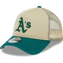 epci-curbata-bej-snapback-9forty-a-frame-all-day-de-oakland-athletics-mlb-de-new-era