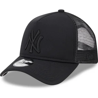 Cap curbată black snapback 9FORTY A Frame All Day de New York Yankees MLB de New Era
