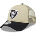 epci-curbata-bej-snapback-9forty-a-frame-all-day-de-las-vegas-raiders-nfl-de-new-era