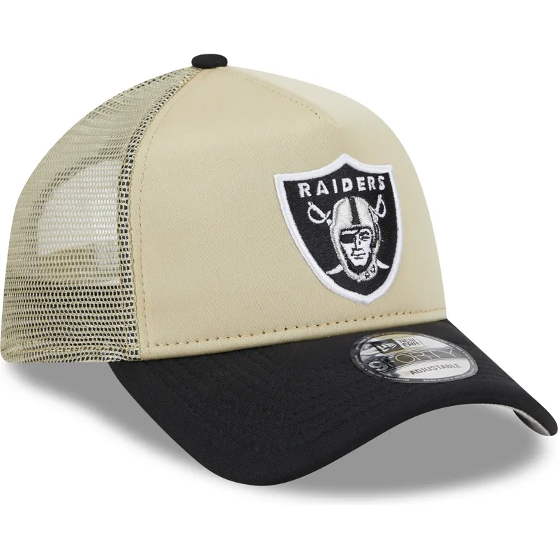 epci-curbata-bej-snapback-9forty-a-frame-all-day-de-las-vegas-raiders-nfl-de-new-era
