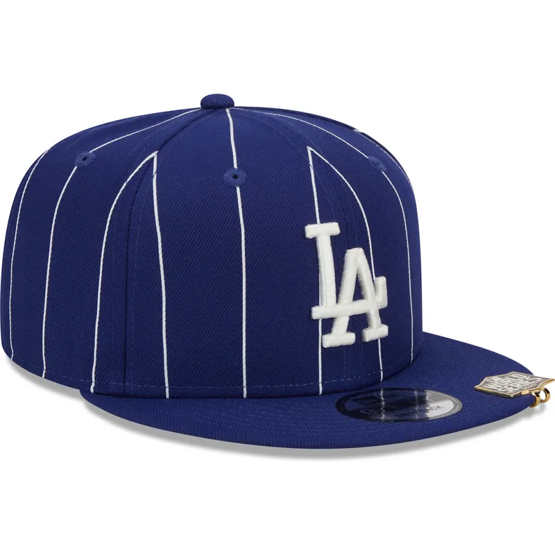 epci-plata-albastru-snapback-9fifty-pinstripe-visor-clip-de-los-angeles-dodgers-mlb-de-new-era