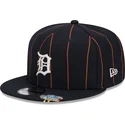 cap-plata-navy-blue-snapback-9fifty-pinstripe-visor-clip-de-detroit-tigers-mlb-de-new-era