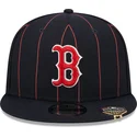 granatowa-plaska-czapka-snapback-9fifty-pinstripe-visor-clip-boston-red-sox-mlb-new-era