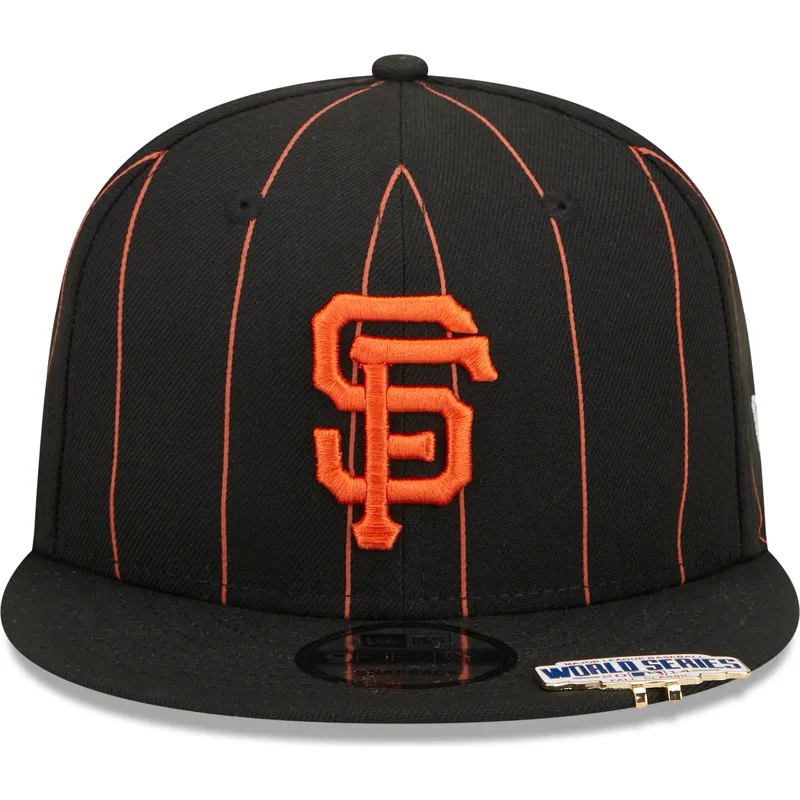 epci-plata-negru-snapback-9fifty-pinstripe-visor-clip-de-san-francisco-giants-mlb-de-new-era
