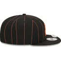 san-francisco-giants-mlb-new-era-svart-snapback-9fifty-keps-med-platt-skarm-och-nalrandig-skarmklamma