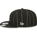 svart-platt-snapback-keps-9fifty-pinstripe-visor-clip-fran-pittsburgh-pirates-mlb-av-new-era