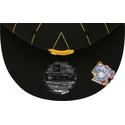 cappello-piatto-nero-snapback-9fifty-pinstripe-visor-clip-di-pittsburgh-pirates-mlb-di-new-era