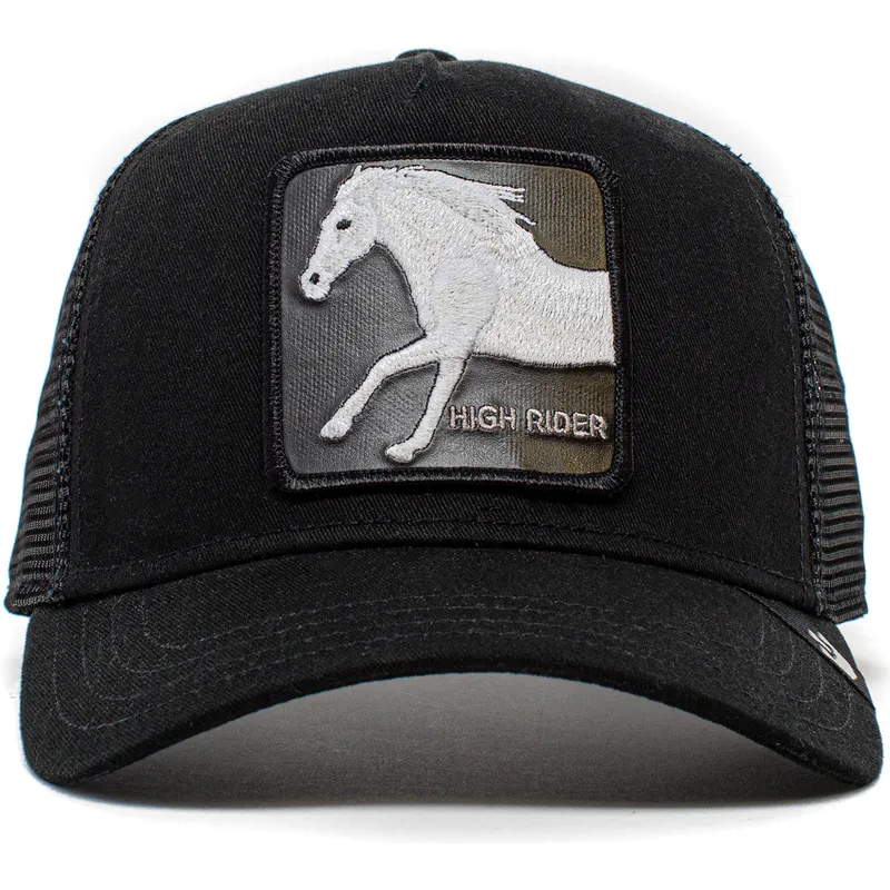 epci-curbata-negru-snapback-high-rider-ride-high-the-farm-de-goorin-bros