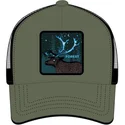 casquette-trucker-verte-et-noire-cerf-forest-for2-fantastic-beasts-capslab