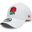 epci-curbata-alb-reglabila-9forty-core-de-england-rugby-rfu-de-new-era