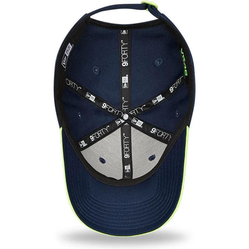 epci-curbata-bleumarin-reglabila-9forty-repreve-flawless-de-valentino-rossi-vr46-motogp-de-new-era
