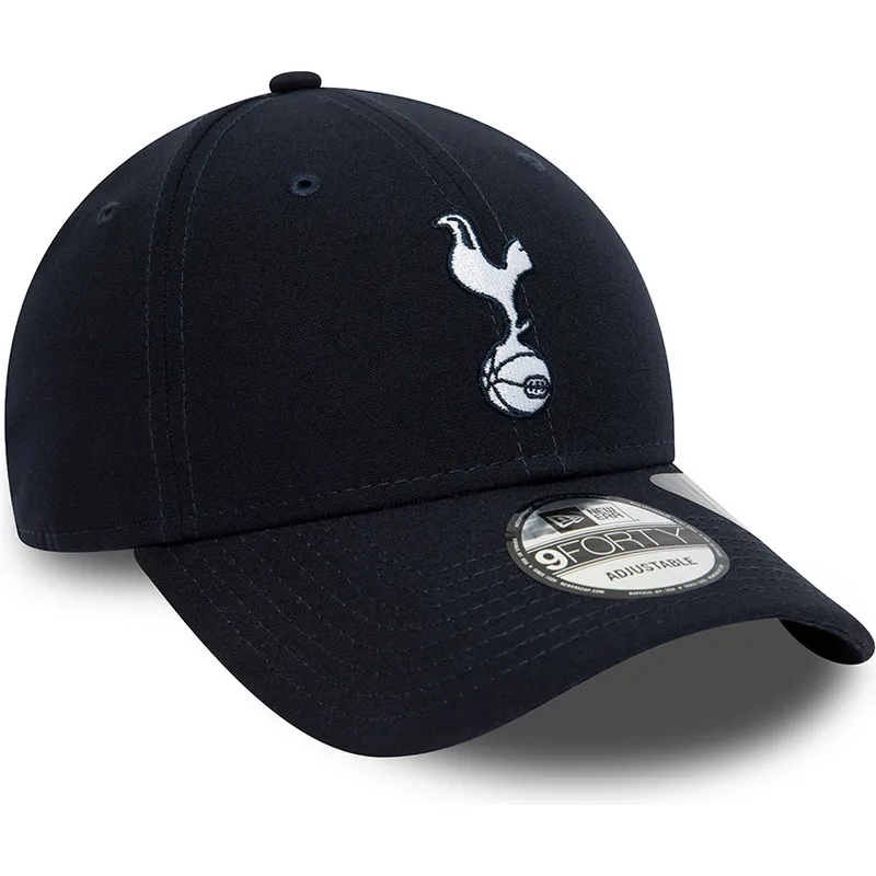 cappellino-visiera-curva-blu-marino-regolabile-9forty-repreve-di-tottenham-hotspur-football-club-premier-league-di-new-era