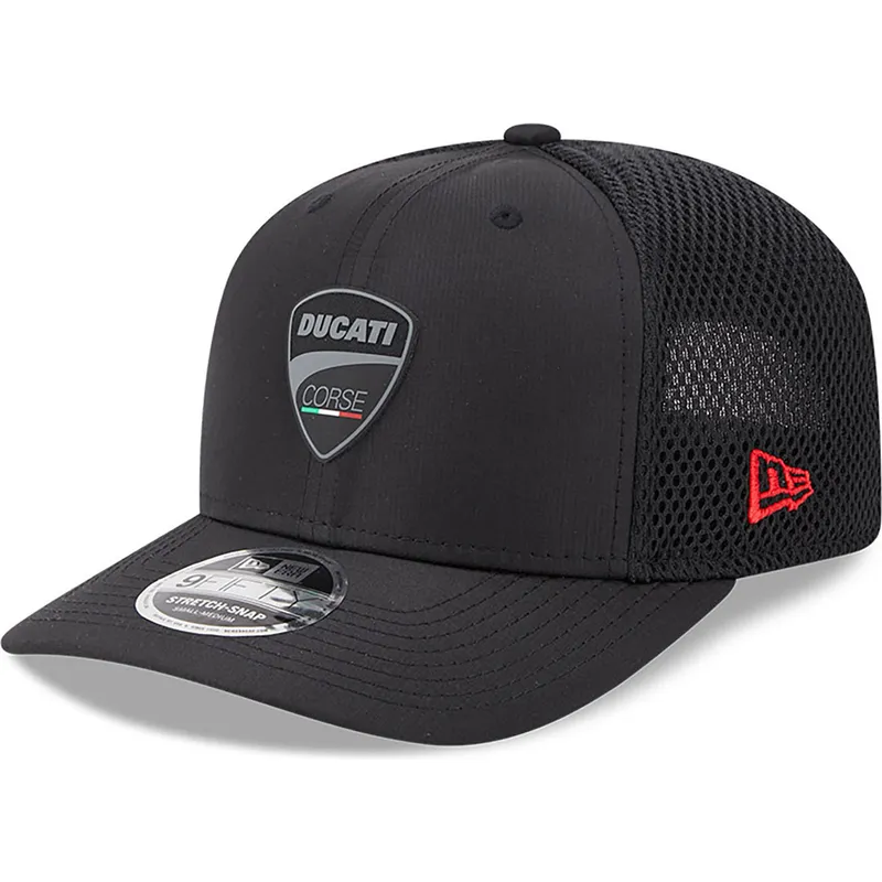 epci-curbata-negru-snapback-9fifty-stretch-snap-ripstop-de-ducati-motor-motogp-de-new-era