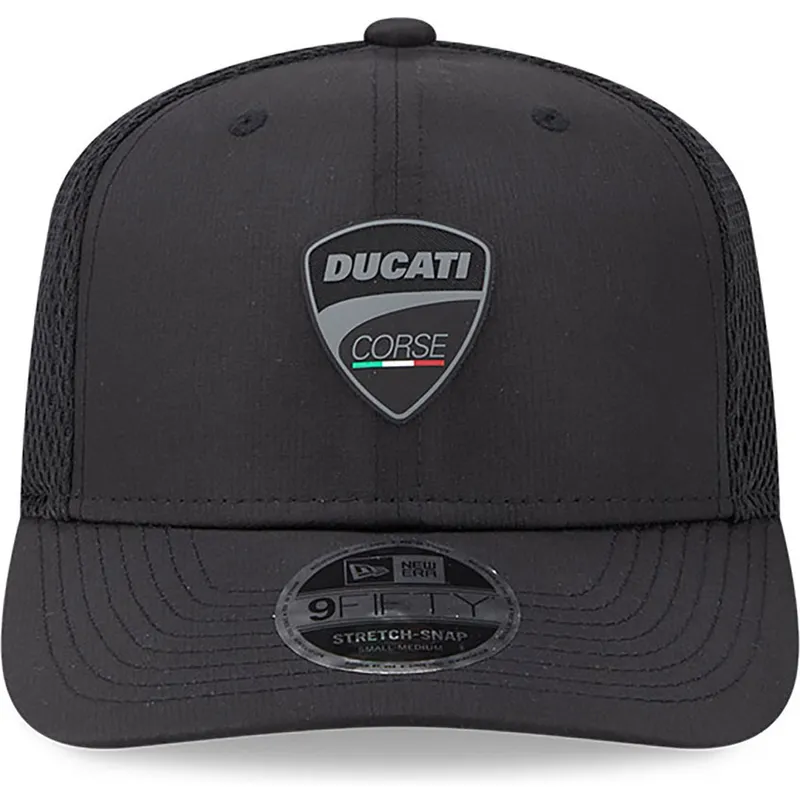 epci-curbata-negru-snapback-9fifty-stretch-snap-ripstop-de-ducati-motor-motogp-de-new-era