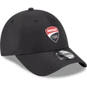 gorra-curva-negra-ajustable-9forty-ripstop-de-ducati-motor-motogp-de-new-era