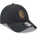cappellino-curvo-nero-regolabile-con-logo-dorato-9forty-di-ac-milan-serie-a-di-new-era