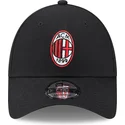cappellino-curvo-nero-regolabile-9forty-core-di-ac-milan-serie-a-di-new-era