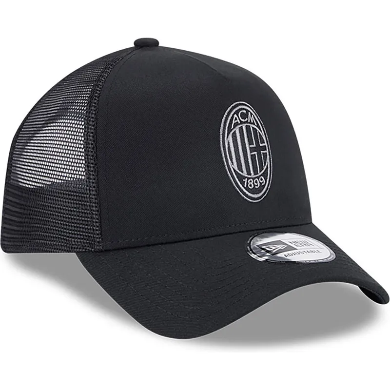 epci-curbata-negru-snapback-a-frame-core-de-ac-milan-serie-a-de-new-era