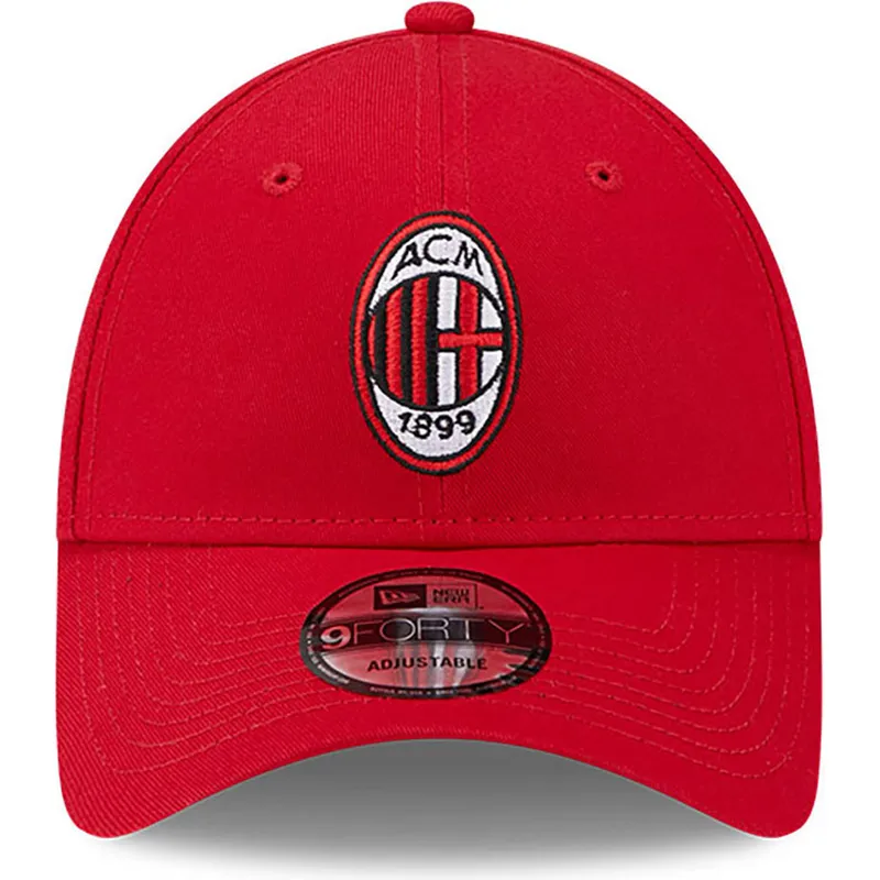 epci-curbata-rou-reglabila-9forty-core-de-ac-milan-serie-a-de-new-era