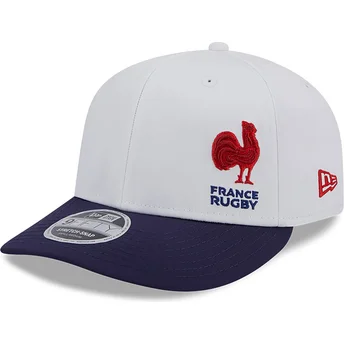 Șepci curbată albastru snapback 9FIFTY Stretch Snap Flawless de French Rugby Federation FFR de New Era