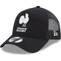 epci-curbata-negru-snapback-a-frame-monochrome-de-french-rugby-federation-ffr-de-new-era