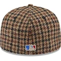 epci-plata-maro-fitted-59fifty-harris-tweed-de-new-york-yankees-mlb-de-new-era