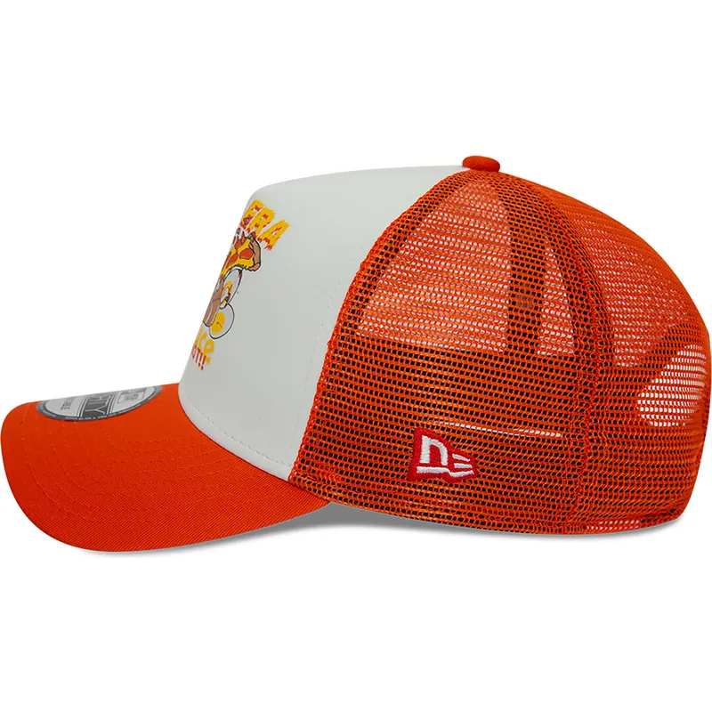 epci-curbata-portocaliu-snapback-sauce-a-frame-food-de-new-era