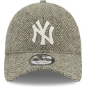 epci-curbata-gri-reglabila-9twenty-tweed-pack-de-new-york-yankees-mlb-de-new-era