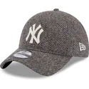 epci-curbata-gri-reglabila-9twenty-tweed-pack-de-new-york-yankees-mlb-de-new-era