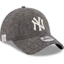 epci-curbata-gri-reglabila-9twenty-tweed-pack-de-new-york-yankees-mlb-de-new-era