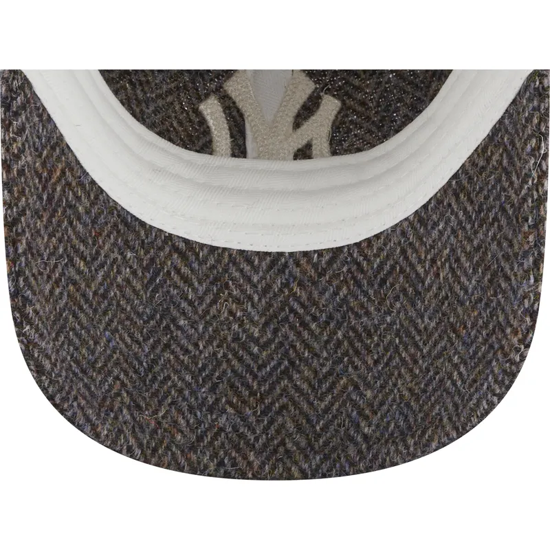epci-curbata-gri-reglabila-9twenty-tweed-pack-de-new-york-yankees-mlb-de-new-era