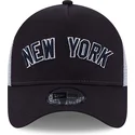 epci-curbata-bleumarin-snapback-a-frame-team-script-de-new-york-yankees-mlb-de-new-era