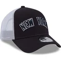 epci-curbata-bleumarin-snapback-a-frame-team-script-de-new-york-yankees-mlb-de-new-era