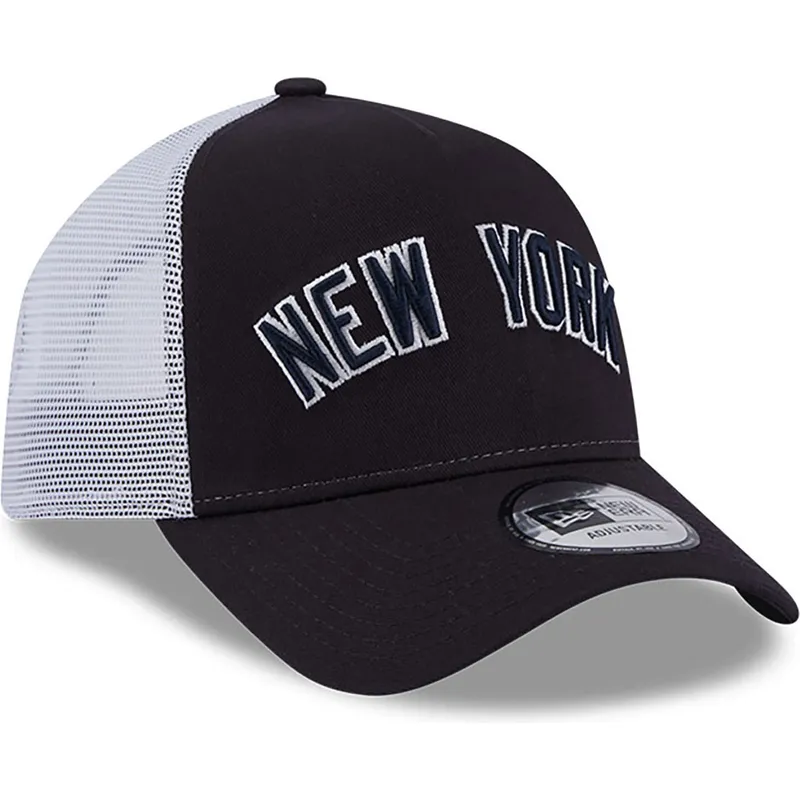 epci-curbata-bleumarin-snapback-a-frame-team-script-de-new-york-yankees-mlb-de-new-era
