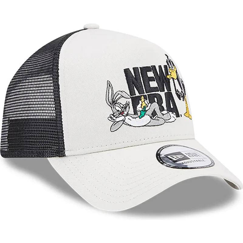 epci-curbata-bej-snapback-a-frame-de-bugs-bunny-y-pato-lucas-looney-tunes-de-new-era