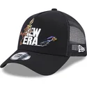 epci-curbata-negru-snapback-a-frame-de-coyote-y-correcaminos-looney-tunes-de-new-era