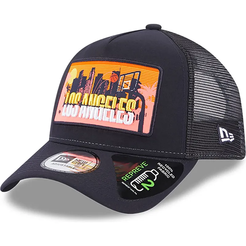 epci-curbata-bleumarin-snapback-a-frame-repreve-license-plate-de-los-angeles-de-new-era