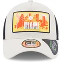 epci-curbata-bej-snapback-a-frame-repreve-license-plate-de-miami-de-new-era