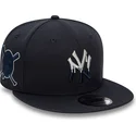 epci-plata-bleumarin-snapback-9fifty-team-drip-de-new-york-yankees-mlb-de-new-era