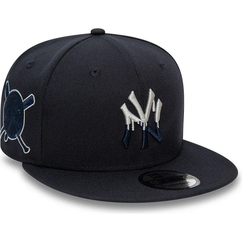 epci-plata-bleumarin-snapback-9fifty-team-drip-de-new-york-yankees-mlb-de-new-era