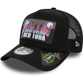 epci-curbata-negru-snapback-a-frame-repreve-license-plate-de-new-york-de-new-era