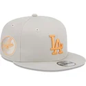 epci-plata-bej-snapback-9fifty-side-patch-de-los-angeles-dodgers-mlb-de-new-era