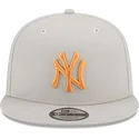 epci-plata-bej-snapback-9fifty-side-patch-de-new-york-yankees-mlb-de-new-era