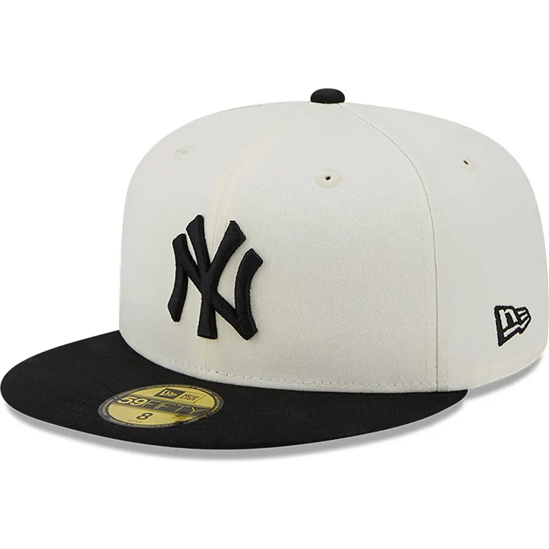 epci-plata-alb-fitted-59fifty-championships-de-new-york-yankees-mlb-de-new-era