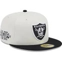 epci-plata-alb-fitted-59fifty-championships-de-las-vegas-raiders-nfl-de-new-era