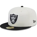 epci-plata-alb-fitted-59fifty-championships-de-las-vegas-raiders-nfl-de-new-era