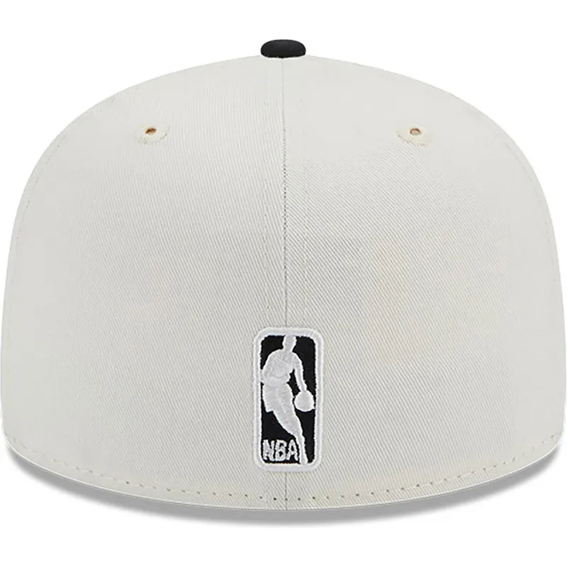 new-era-chicago-bulls-nba-59fifty-championships-vit-och-svart-justerbar-flat-keps