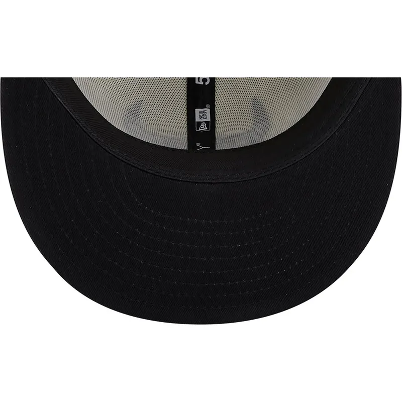 new-era-chicago-bulls-nba-59fifty-championships-vit-och-svart-justerbar-flat-keps